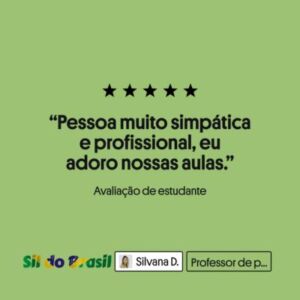 Pessoa muito simpática e profissional, eu adoro nossas aulas