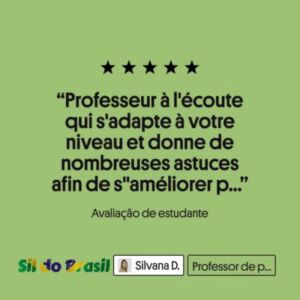 Professeur à l'écoute qui s'adapte à votre niveau et donne de nombreuses astuces afin de s"améliorer pas à pas. Merci pour tout !