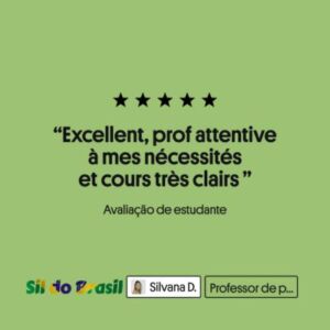 Excellent, prof attentive à mes nécessités et cours très clairs